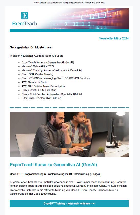 Newsletter März 2024 als PDF öffnen